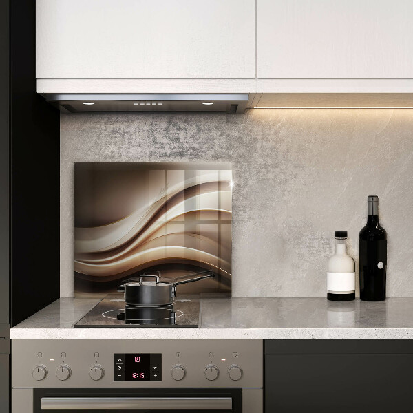 Tagliere in vetro temperato Linee delicate di astrazione