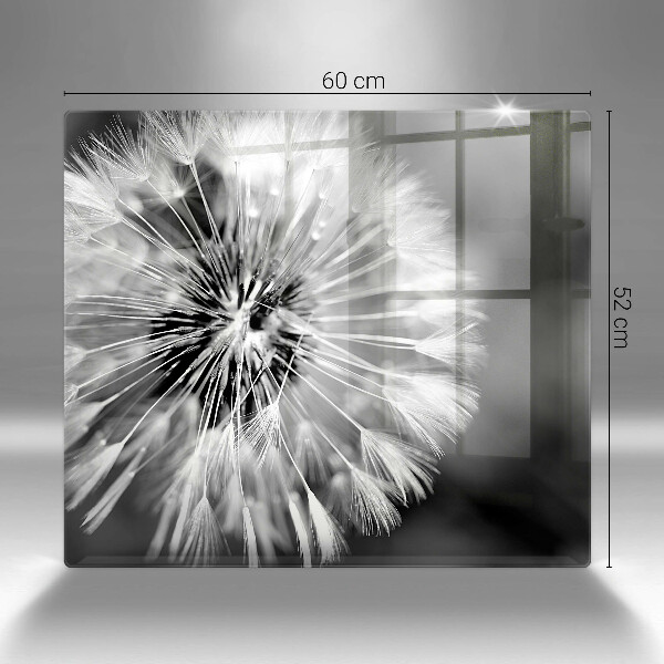 Tagliere in vetro temperato Un delicato dente di leone