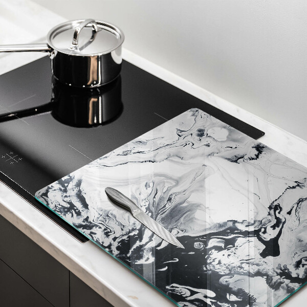 Tagliere in vetro temperato Astrazione dell'inchiostro