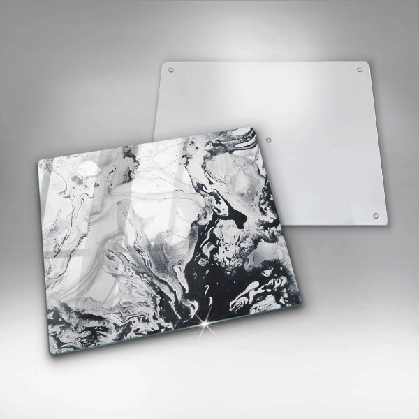 Tagliere in vetro temperato Astrazione dell'inchiostro