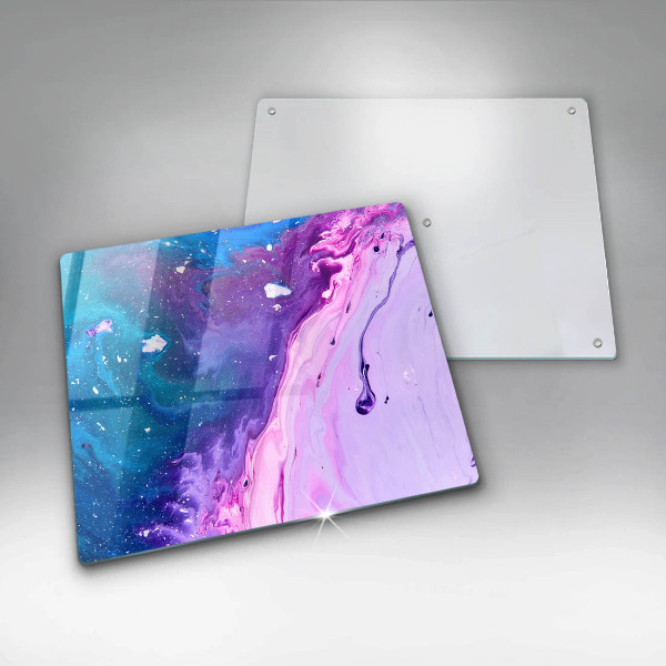 Tagliere in vetro Inchiostri di astrazione