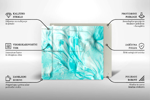 Tagliere in vetro Pitture astratte