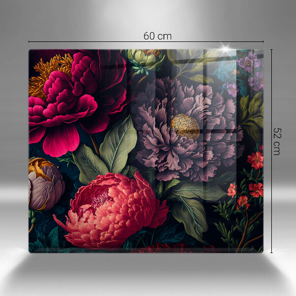 Tagliere in vetro Bellissimi fiori