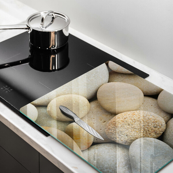 Tagliere in vetro temperato Modello di pietre ovali