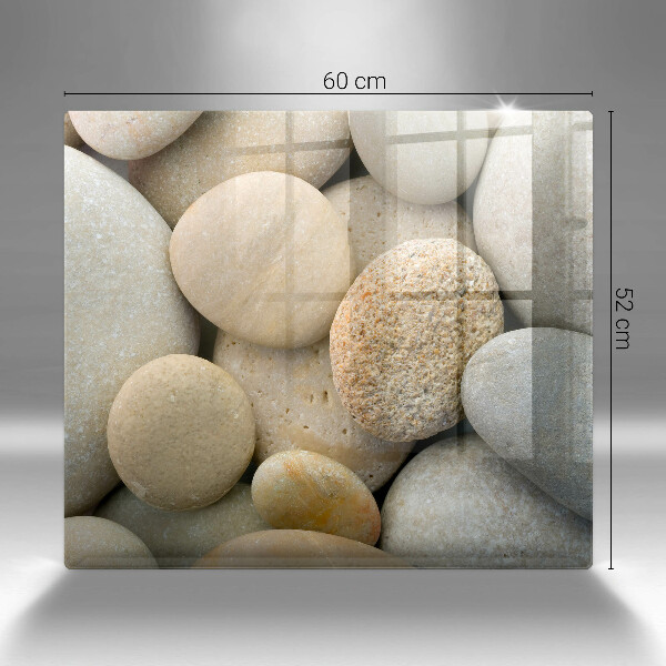 Tagliere in vetro temperato Modello di pietre ovali