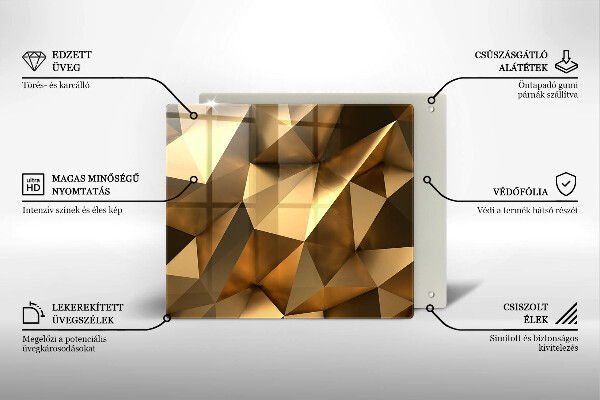 Tagliere in vetro temperato Sfondo di astrazione della struttura