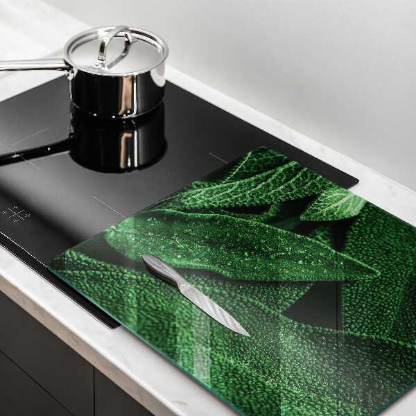 Tagliere in vetro temperato Le foglie della pianta