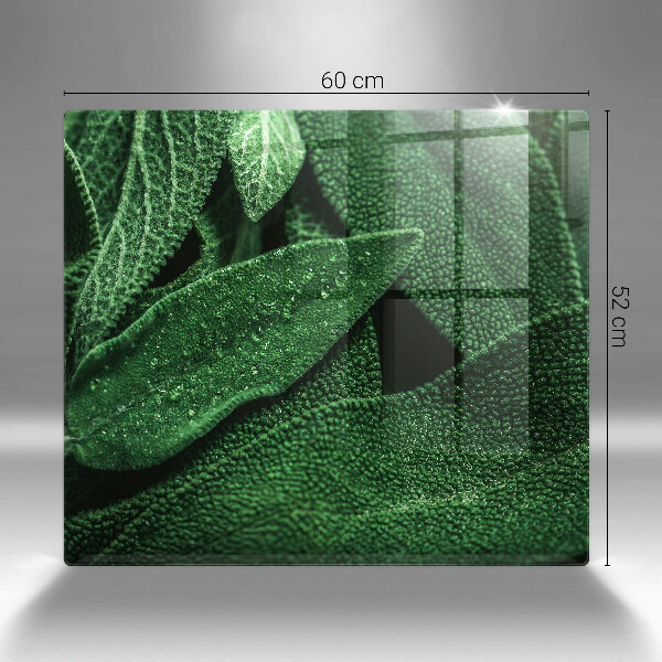Tagliere in vetro temperato Le foglie della pianta