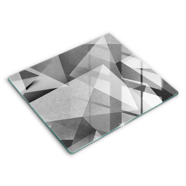 Tagliere in vetro temperato Astrazione tagliente concreta