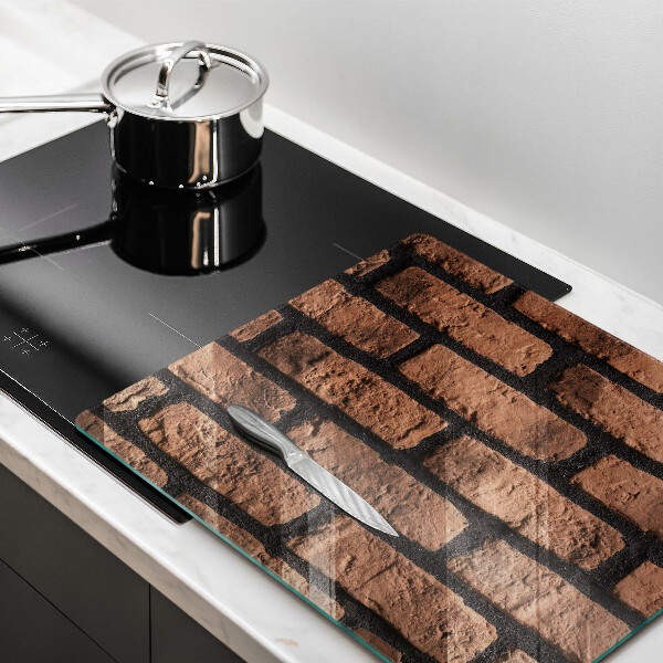 Tagliere in vetro Muro di mattoni