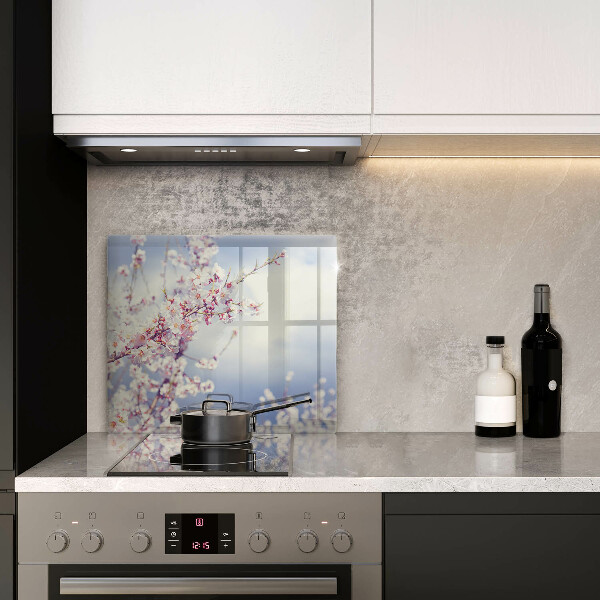 Tagliere in vetro Albero fiorito