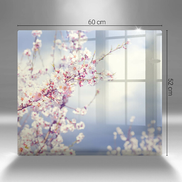 Tagliere in vetro Albero fiorito