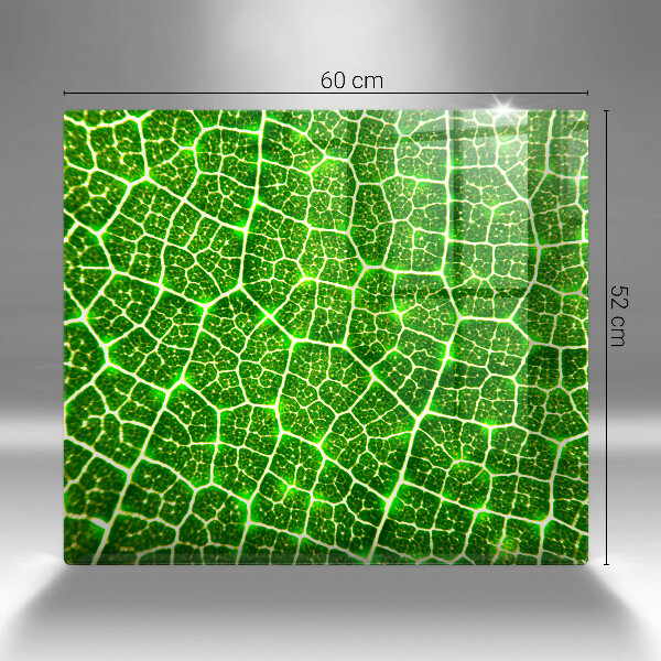 Tagliere in vetro Struttura delle foglie