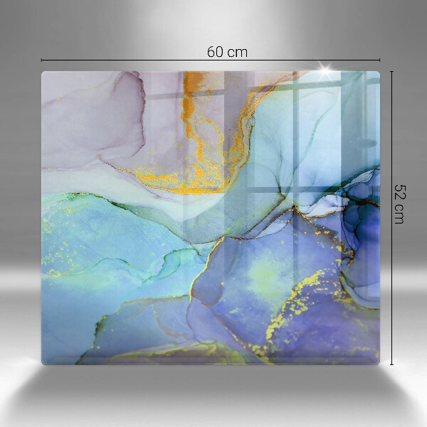 Tagliere in vetro Pietra d'oro incrinata