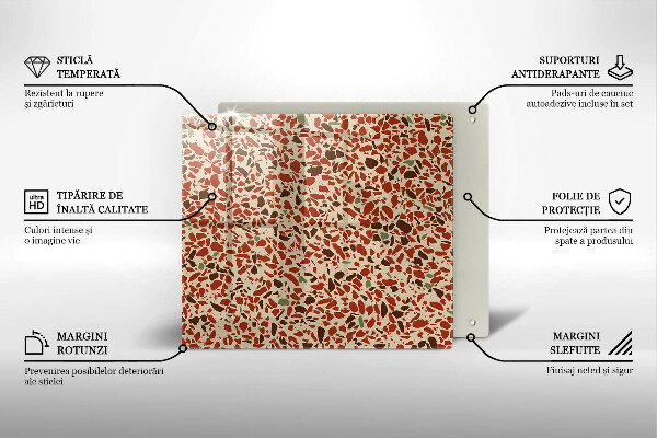 Tagliere in vetro Gres pregiato