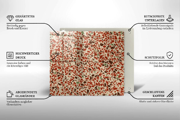 Tagliere in vetro Gres pregiato