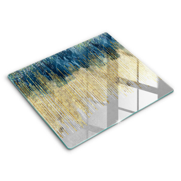 Tagliere in vetro Astrazione del designer
