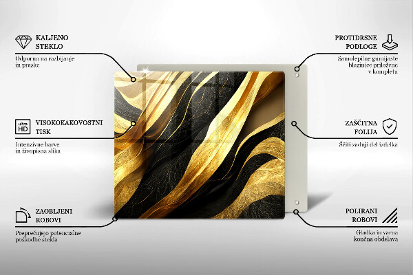 Tagliere in vetro Astrazione elegante