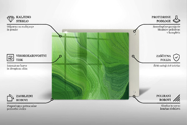 Tagliere in vetro temperato Trama astratta