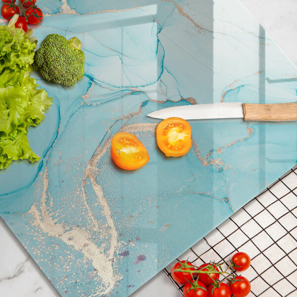 Tagliere in vetro temperato Astrazione di pietra