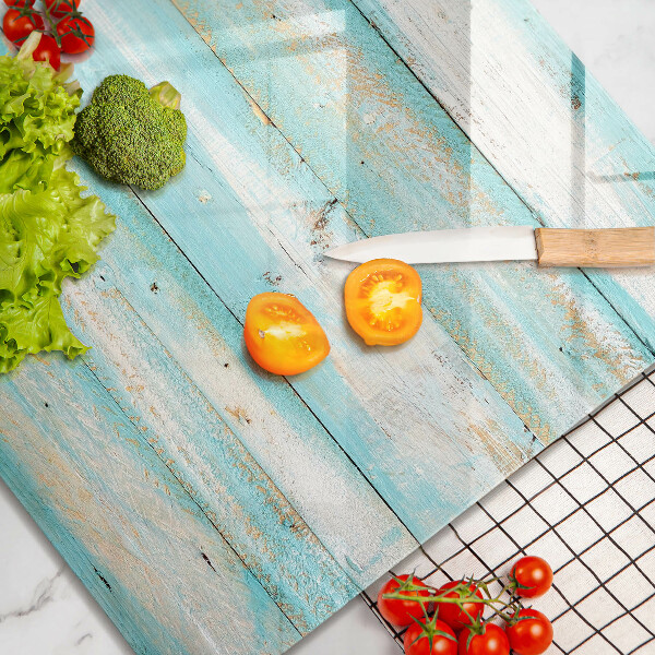 Tagliere in vetro temperato Tavole in legno d'epoca