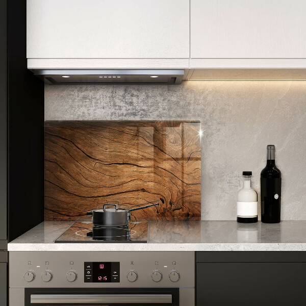 Tagliere in vetro temperato Struttura della tavola di legno