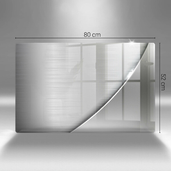 Tagliere in vetro temperato Forme metalliche