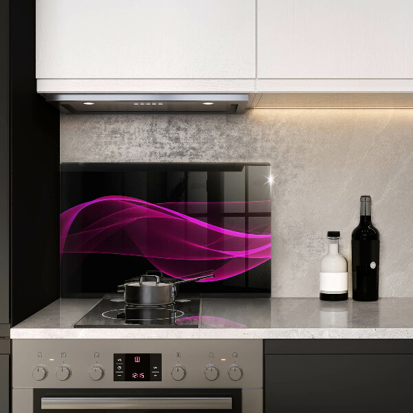 Tagliere in vetro Astrazione rosa