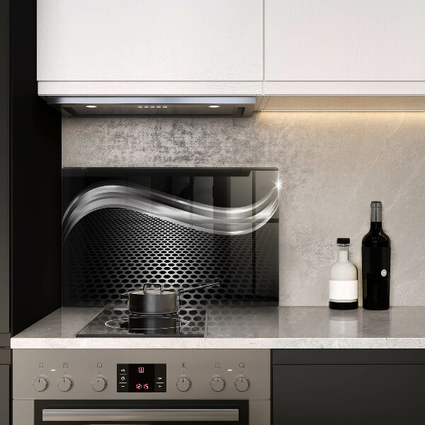 Tagliere in vetro Struttura in metallo