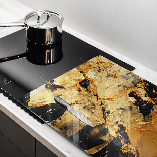 Tagliere in vetro Texture di vernice elegante