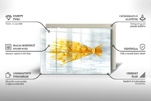 Tagliere in vetro Pasta