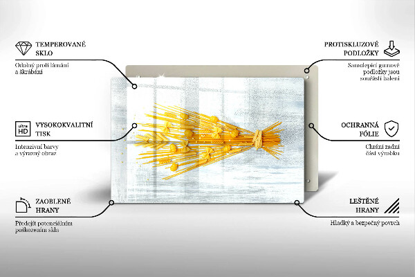 Tagliere in vetro Pasta