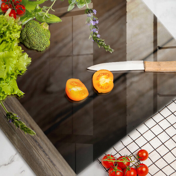 Tagliere in vetro Erbe verdi