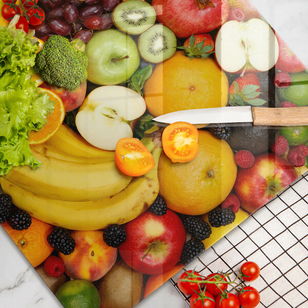 Tagliere in vetro Raccolta della frutta