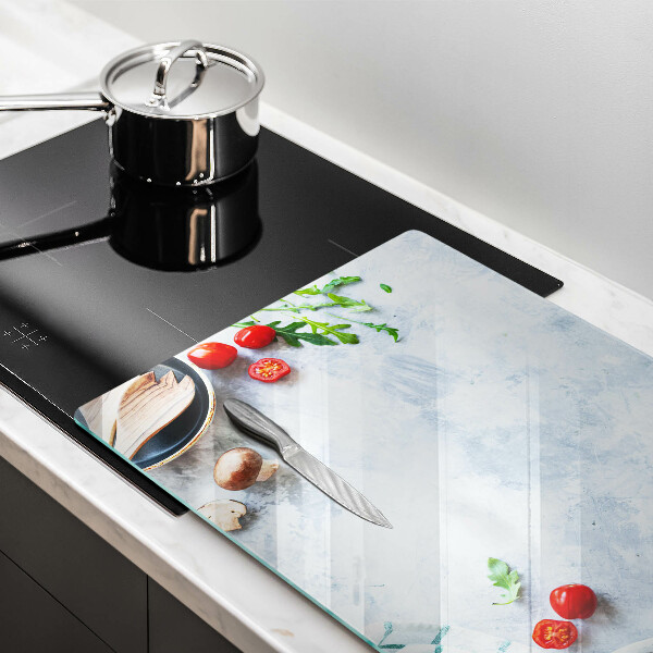 Tagliere in vetro Ingredienti in cucina