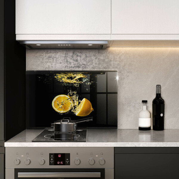 Tagliere in vetro temperato Succoso frutto di limone