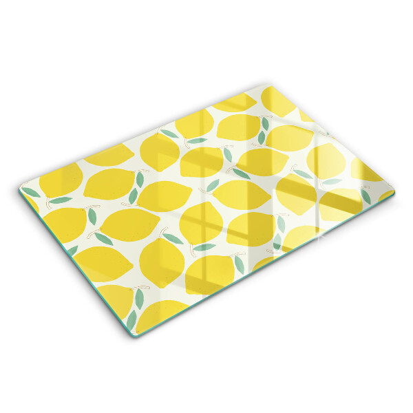 Tagliere in vetro Limoni dei cartoni animati