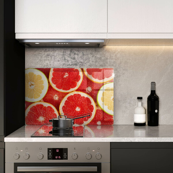 Tagliere in vetro Fette di pompelmo