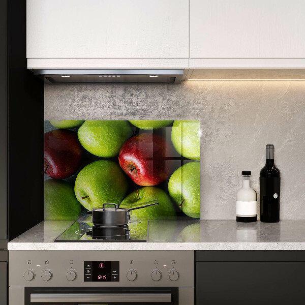 Tagliere in vetro Mele succose