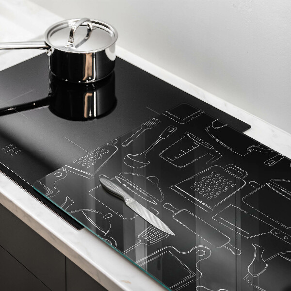 Tagliere in vetro Accessori da cucina dei cartoni animati