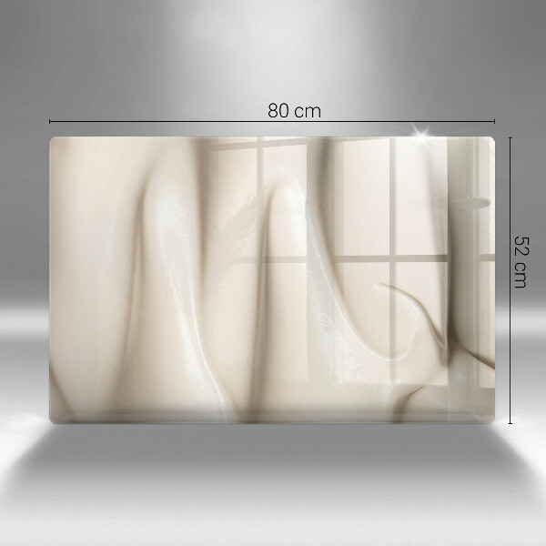 Tagliere in vetro Gelato cremoso