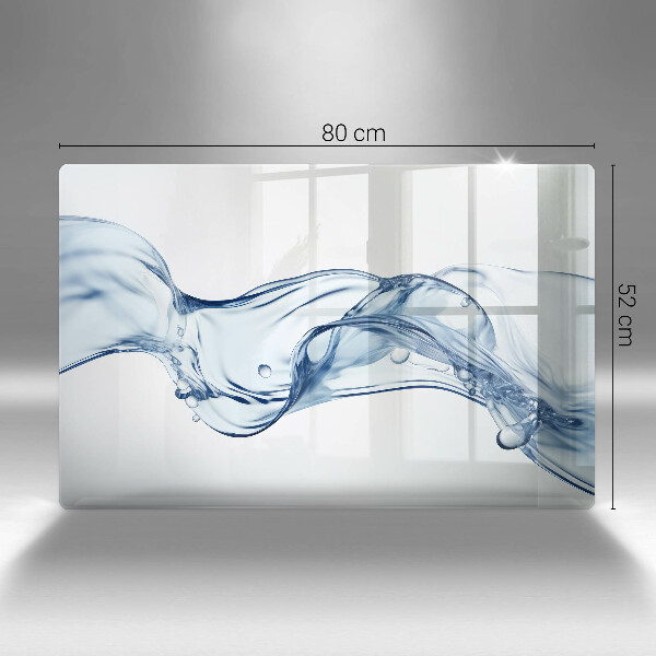 Tagliere in vetro Acqua cristallina