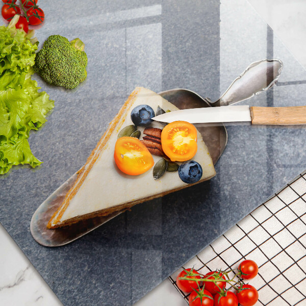 Tagliere in vetro Pezzo di torta