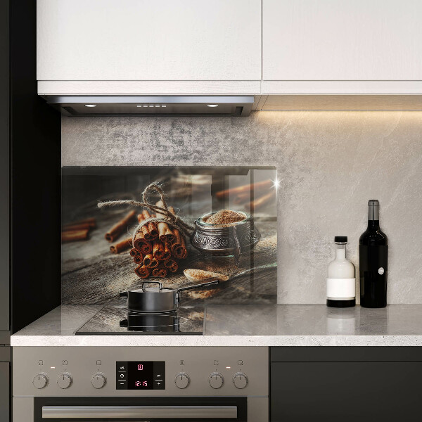 Tagliere in vetro Baccelli di vaniglia