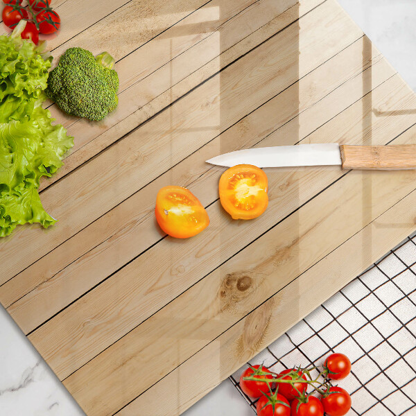 Tagliere in vetro Tavole di legno delicate
