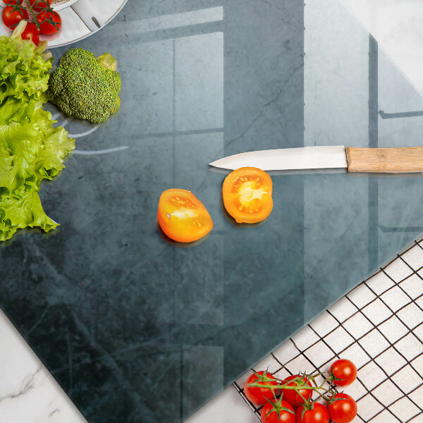 Tagliere in vetro Chicchi e tazza di caffè