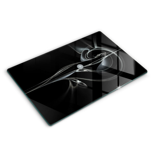 Tagliere in vetro temperato Astrazione moderna