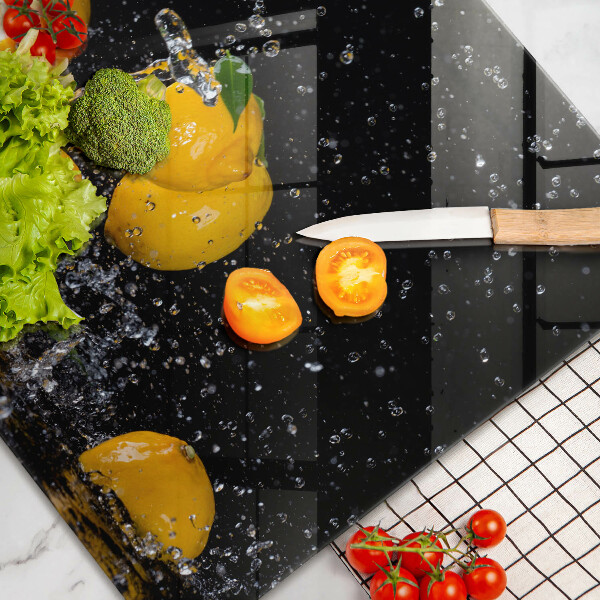 Tagliere in vetro temperato Succoso frutto di limone