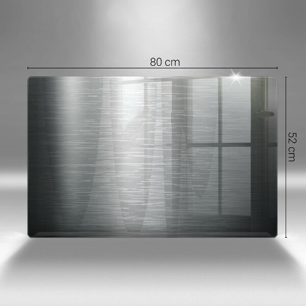 Tagliere in vetro temperato Struttura del metallo