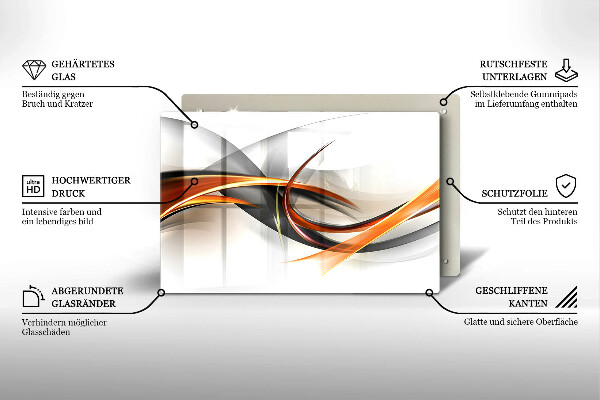 Tagliere in vetro temperato Forme moderne